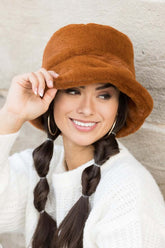 Soft Plush Fur Bucket Hat - Comfort & Style, Bucket Hats, $ 35.00, A Moment Of Now™